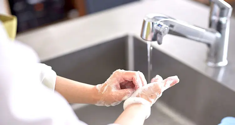 手洗いの質を上げたい