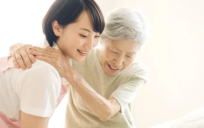 転倒通知ですぐ駆けつけ対応