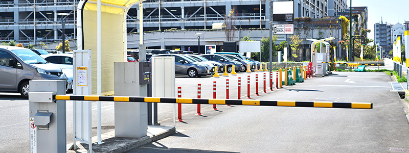 防犯対策がしっかり取られている駐車場