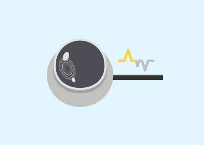 減衰・信号が弱くなる