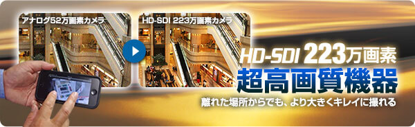 HD-SDI223万画素
