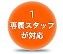 専門スタッフが対応